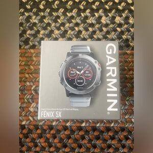 Garmin Fenix 5X Sapphire Edition Ultimate Multisport GPS Watch with Mapping